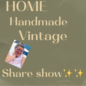 home, vintage and handmade
